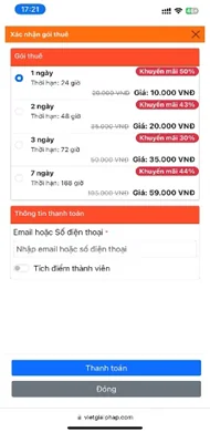 Thiết bị và giao diện hỗ trợ sử dụng VIETMAP LIVE Pro hình 3