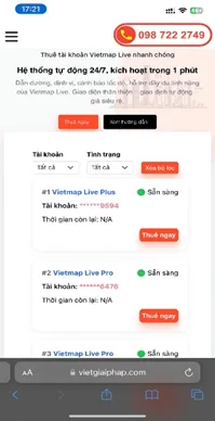 Thiết bị và giao diện hỗ trợ sử dụng VIETMAP LIVE Pro hình 2