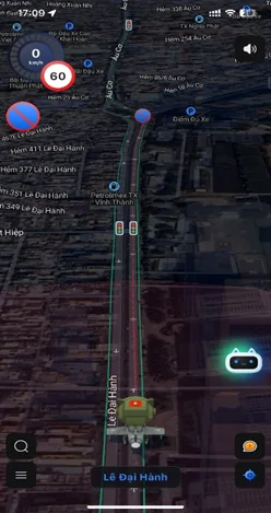 Giao diện VIETMAP LIVE Pro trên điện thoại hình 2